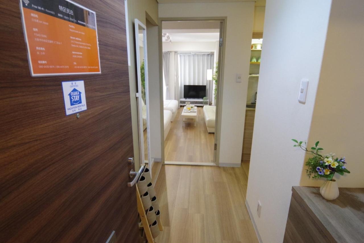Nippombashi Art Hotel 603 Osaka Buitenkant foto